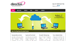 Desktop Screenshot of directus.co.in